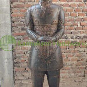 Chinese Warrior 120 cm. Rust